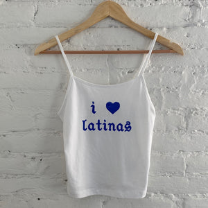 i love latinas (tank)