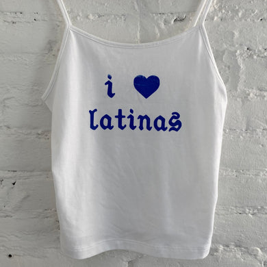 i love latinas (tank)